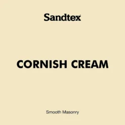 Sandtex Ultra Smooth Masonry Paint - Cornish Cream - 150ml -Sandtex Shop 12804324 2004870269630645