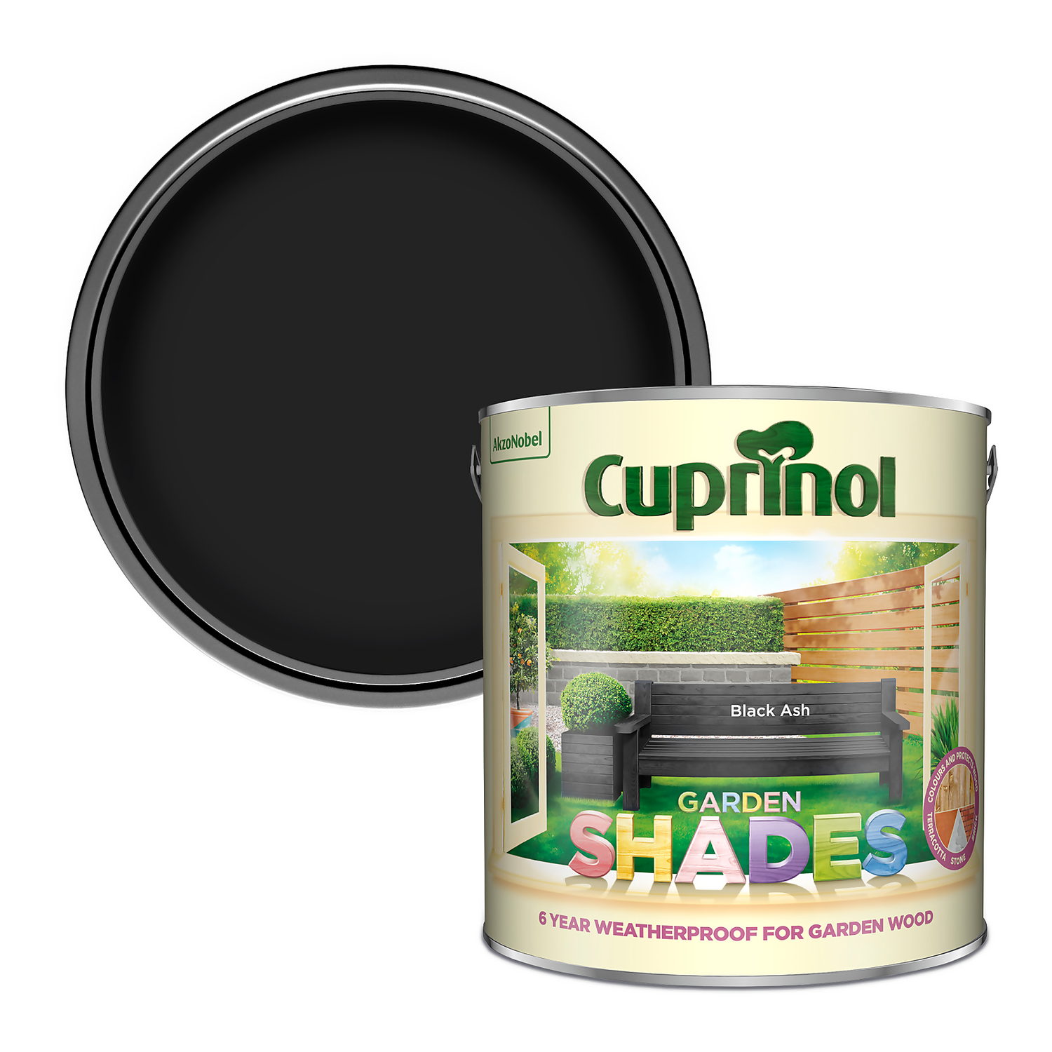 Cuprinol Garden Shades Black Ash - 2.5L Cuprinol Garden Shades Black Ash - 2.5L -Sandtex Shop 12804485 9184949843020290