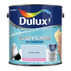 Dulux Easycare Bathroom Mineral Mist Blue - Soft Sheen Paint - 2.5L 3 Dulux Easycare Bathroom Mineral Mist Blue - Soft Sheen Paint - 2.5L -Sandtex Shop 12804562 6714833204129057