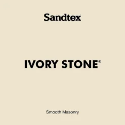 Sandtex Ultra Smooth Masonry Paint - Ivory Stone - 150ml -Sandtex Shop 12804566 1894870274540979