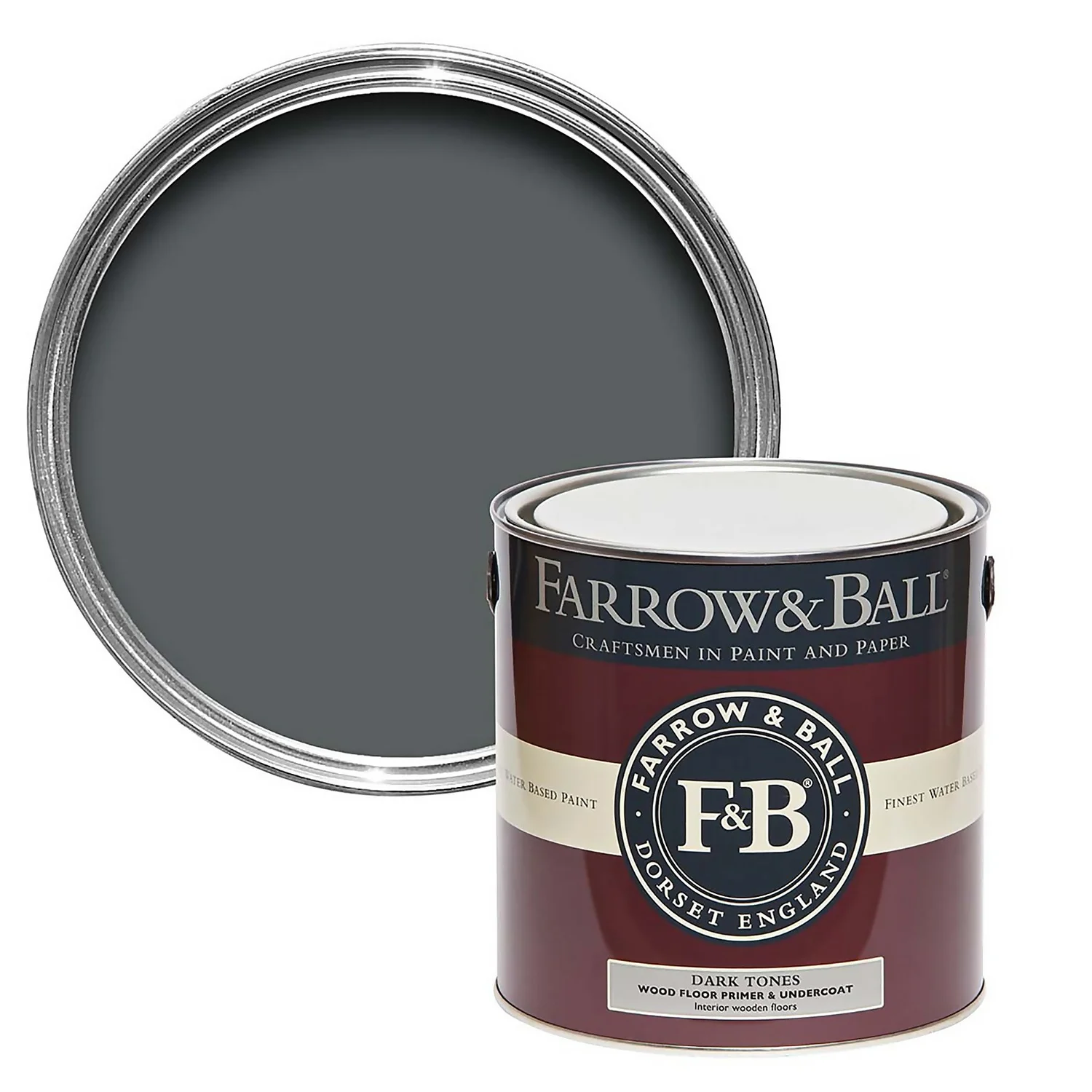 Farrow & Ball Primer Wood Floor Primer & Undercoat - 2.5L Farrow & Ball Primer Wood Floor Primer & Undercoat - 2.5L -Sandtex Shop 12804638 2364951868933937