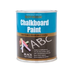 Rust-Oleum Black - Chalkboard Paint - 750ml