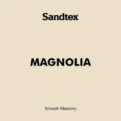 Sandtex Ultra Smooth Masonry Paint - Magnolia - 150ml -Sandtex Shop 12805730 6834871046456453