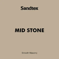 Sandtex Ultra Smooth Masonry Paint - Mid Stone - 150ml -Sandtex Shop 12805837 1574870274572605