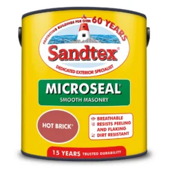 Sandtex® Ultra Smooth Masonry Paint Hot Brick - 2.5L -Sandtex Shop 12806363 2134870278631869