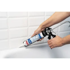 UniBond Healthy Kitchen & Bathroom Silicone Sealant Anti Mould White Cartridge 274g -Sandtex Shop 12806853 1515032993925226