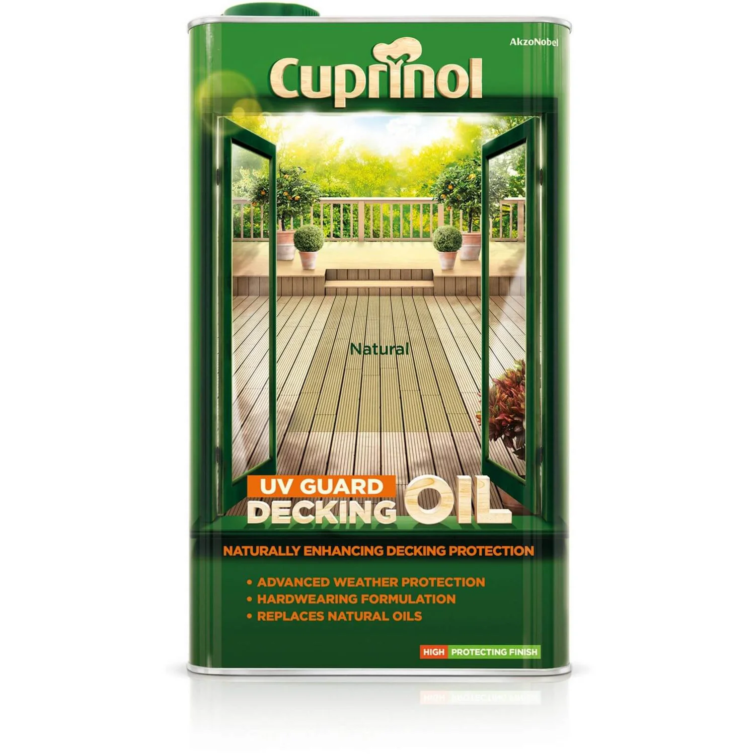 Cuprinol UV Guard Decking Oil - Natural - 5L Cuprinol UV Guard Decking Oil - Natural - 5L -Sandtex Shop 12807370 2984831940755533
