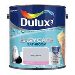 Dulux Easycare Bathroom Misty Mirror - Soft Sheen Emulsion Paint - 2.5L 3 Dulux Easycare Bathroom Misty Mirror - Soft Sheen Emulsion Paint - 2.5L -Sandtex Shop 12808181 4124833203816112