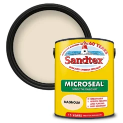 Sandtex® Ultra Smooth Masonry Paint Magnolia - 5L