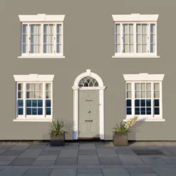 Sandtex Ultra Smooth Masonry Paint - Dark Stone - 150ml -Sandtex Shop 12808267 3494871498556801