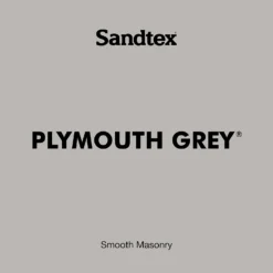 Sandtex Ultra Smooth Masonry Paint - Plymouth Grey - 150ml -Sandtex Shop 12808268 1064871499312978