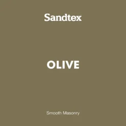 Sandtex Ultra Smooth Masonry Paint - Olive - 150ml -Sandtex Shop 12808269 1884871498974932