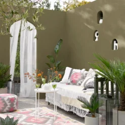 Sandtex® Ultra Smooth Masonry Paint Olive - 5L -Sandtex Shop 12808376 1064871500044285