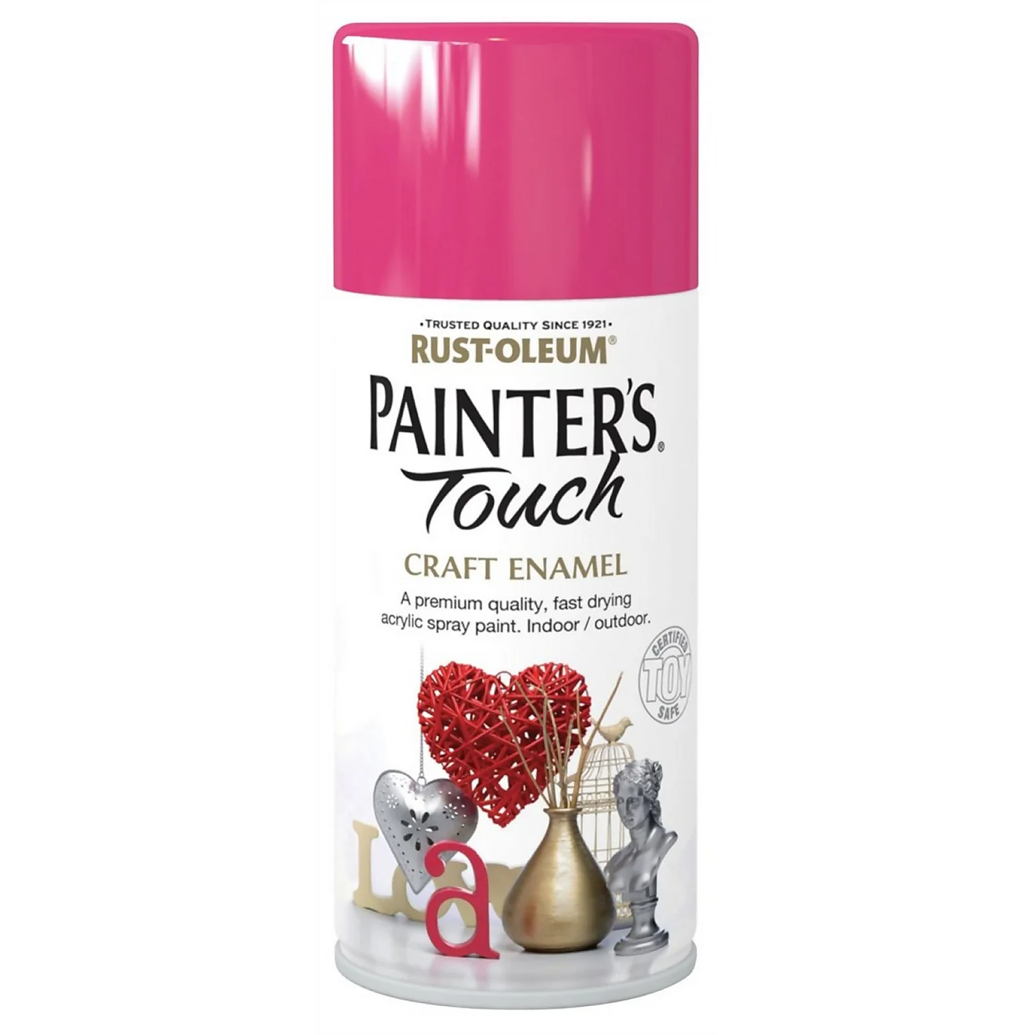 Rust-Oleum Painters Touch - Craft Enamel Spray Paint Blossom Pink - 150ml Rust-Oleum Painters Touch - Craft Enamel Spray Paint Blossom Pink - 150ml -Sandtex Shop 12808656 4104843272987306