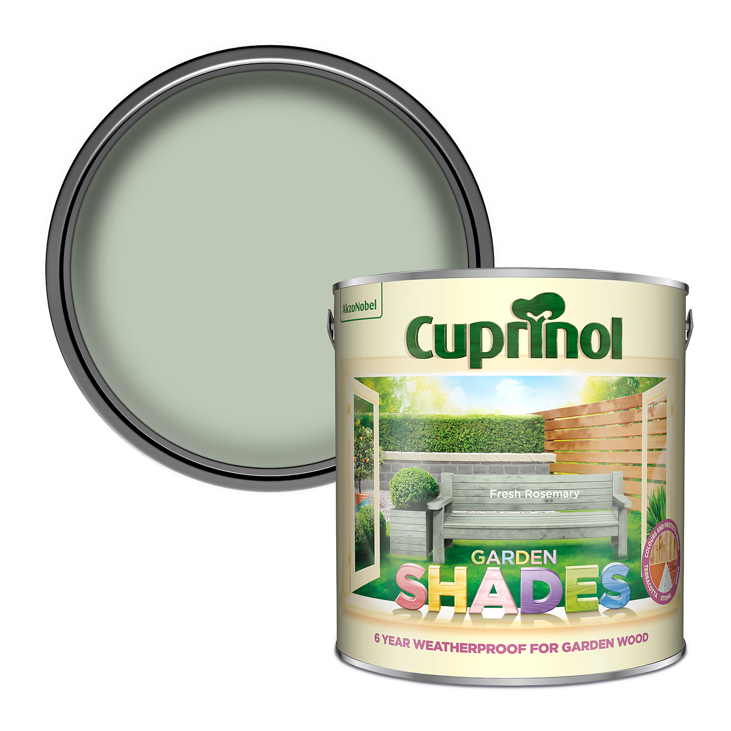 Cuprinol Garden Shades Fresh Rosemary - 2.5L Cuprinol Garden Shades Fresh Rosemary - 2.5L -Sandtex Shop 12808913 2464949848569780