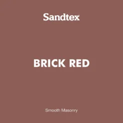 Sandtex® Ultra Smooth Masonry Paint Brick Red - 5L -Sandtex Shop 12809369 1344871497485627