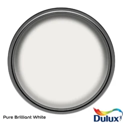 Dulux Quick Dry Satinwood Pure Brilliant White - 2.5L -Sandtex Shop 12810581 1484833194678517