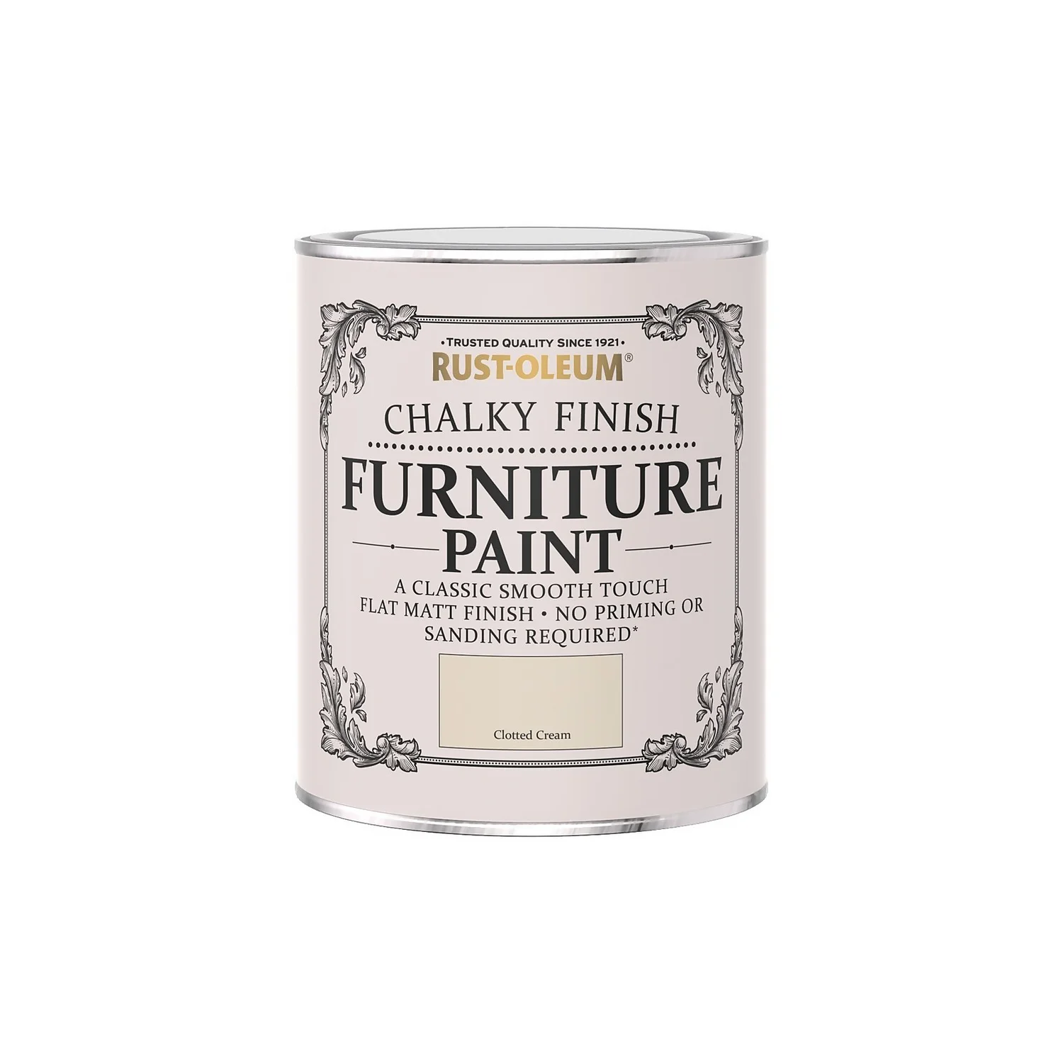 Rust-Oleum Chalky Furniture Paint - Clotted Cream - 750ml Rust-Oleum Chalky Furniture Paint - Clotted Cream - 750ml -Sandtex Shop 12811174 2864940724365637