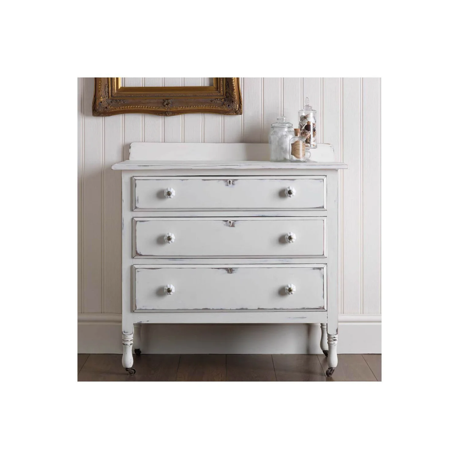 Rust-Oleum Chalky Furniture Paint - Antique White - 125ml Rust-Oleum Chalky Furniture Paint - Antique White - 125ml -Sandtex Shop 12811177 3794833174349308