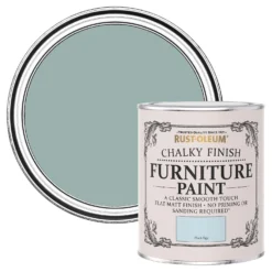 Rust-Oleum Chalky Furniture Paint - Duck Egg - 750ml