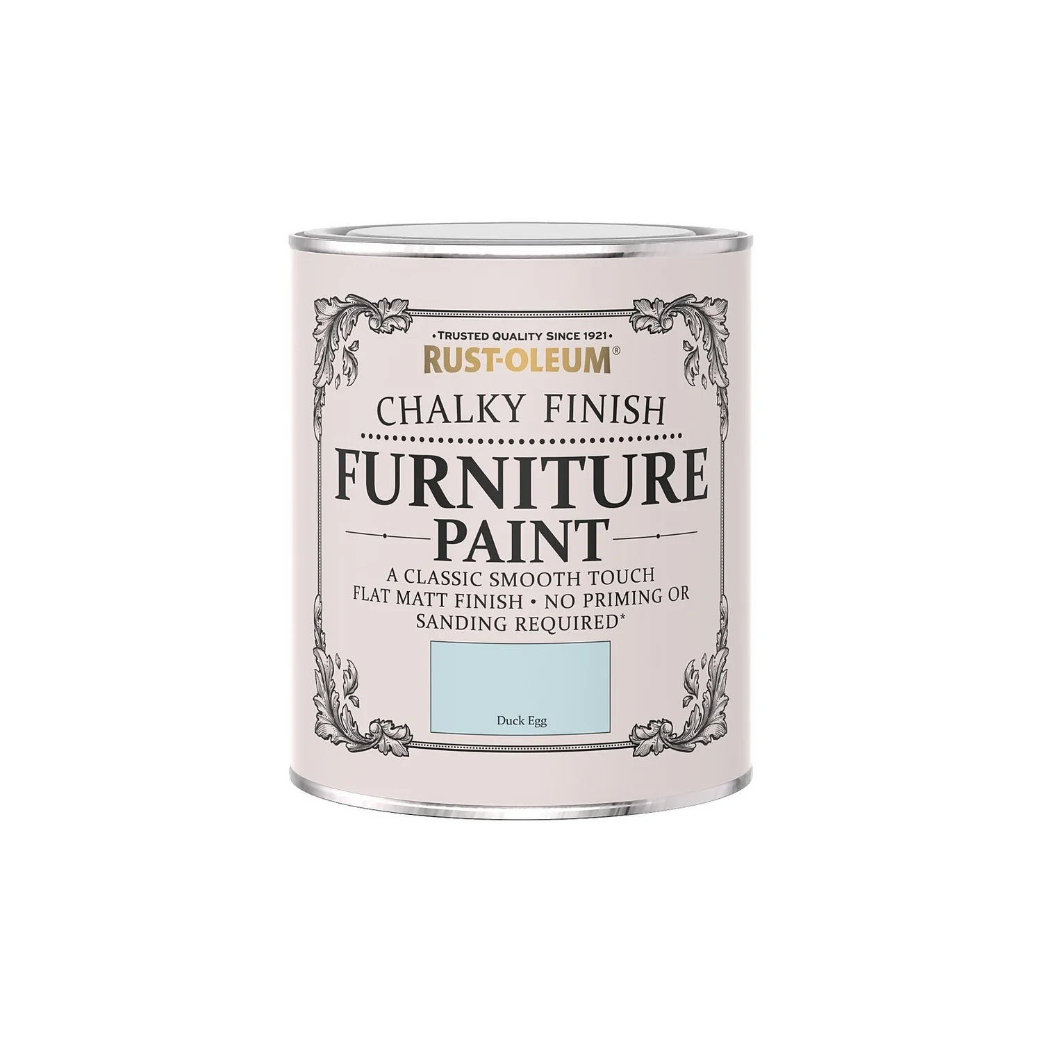 Rust-Oleum Chalky Furniture Paint - Duck Egg - 750ml Rust-Oleum Chalky Furniture Paint - Duck Egg - 750ml -Sandtex Shop 12811258 9524940724514041