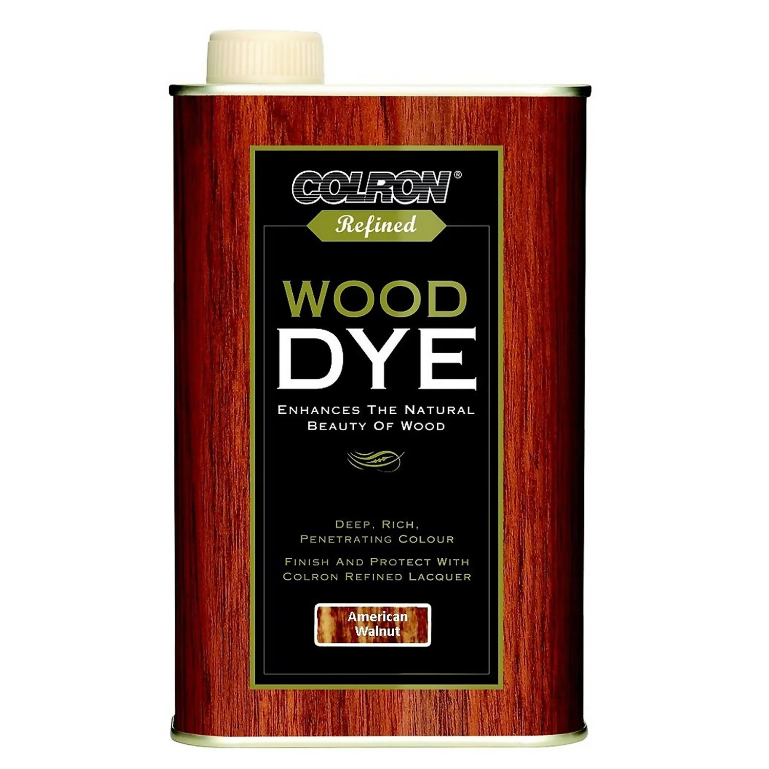 Colron Refined Wood Dye Walnut - 250ml Colron Refined Wood Dye Walnut - 250ml -Sandtex Shop 12811696 1604843310981157