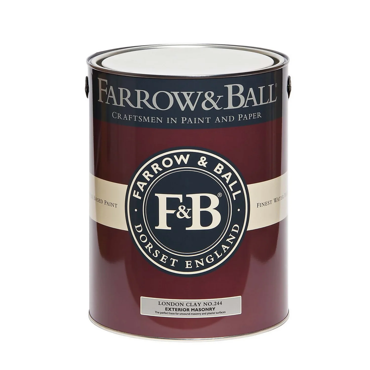 Farrow & Ball Exterior Masonry Paint London Clay - 5L Farrow & Ball Exterior Masonry Paint London Clay - 5L -Sandtex Shop 12813018 8134951874587407