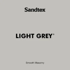 Sandtex Ultra Smooth Masonry Paint - Light Grey - 150ml -Sandtex Shop 12813514 1834871567388390