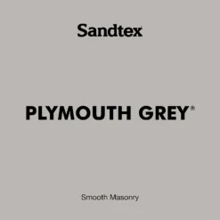 Sandtex® Ultra Smooth Masonry Paint Plymouth Grey - 10L -Sandtex Shop 12813521 1074871813159433