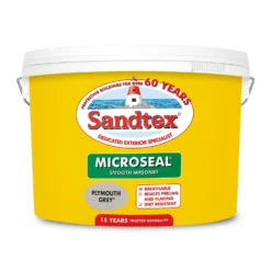 Sandtex® Ultra Smooth Masonry Paint Plymouth Grey - 10L -Sandtex Shop 12813521 3924871813139414
