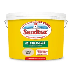 Sandtex® Ultra Smooth Masonry Paint Country Stone - 10L -Sandtex Shop 12815600 2984871813822184