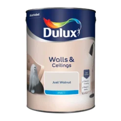 Dulux Matt Emulsion Paint Just Walnut - 5L -Sandtex Shop 12817287 2054832983588344