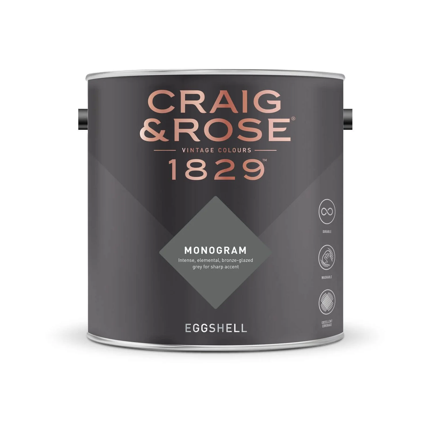 Craig & Rose 1829 Eggshell Paint Monogram - 2.5L Craig & Rose 1829 Eggshell Paint Monogram - 2.5L -Sandtex Shop 12817819 1294832954044548
