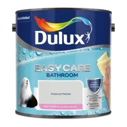 Dulux Easycare Bathroom Polished Pebble Soft Sheen Paint - 2.5L -Sandtex Shop 12819245 1174833221176236