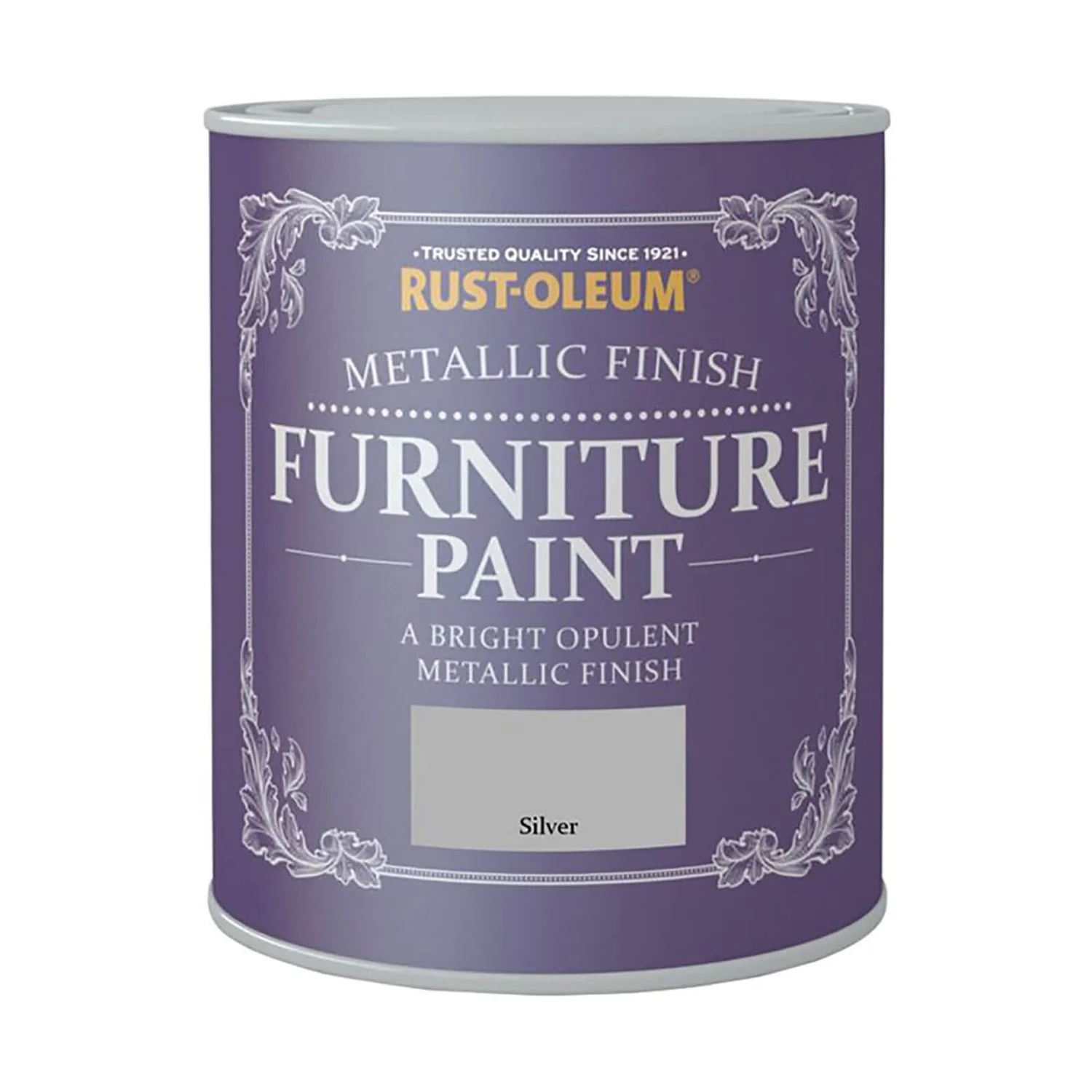 Rust-Oleum Metallic Furniture Paint - Silver - 125ml Rust-Oleum Metallic Furniture Paint - Silver - 125ml -Sandtex Shop 12819254 5884831908660918