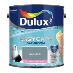 Dulux Easycare Bathroom Denim Drift Soft Sheen Paint - 2.5L -Sandtex Shop 12819357 3124833220576005