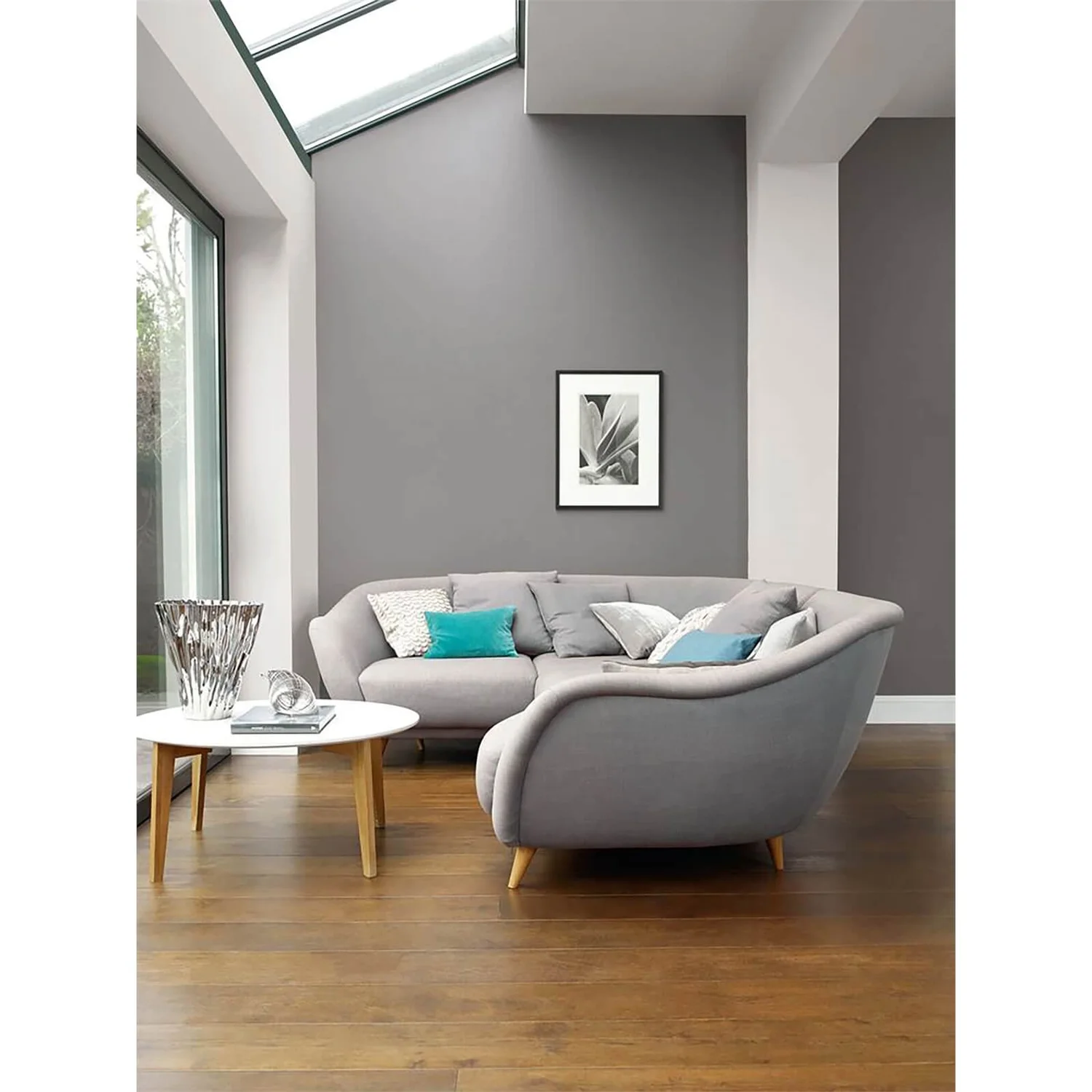Dulux Easycare Bathroom Warm Pewter Soft Sheen Paint - 2.5L Dulux Easycare Bathroom Warm Pewter Soft Sheen Paint - 2.5L -Sandtex Shop 12819359 7784833220269003