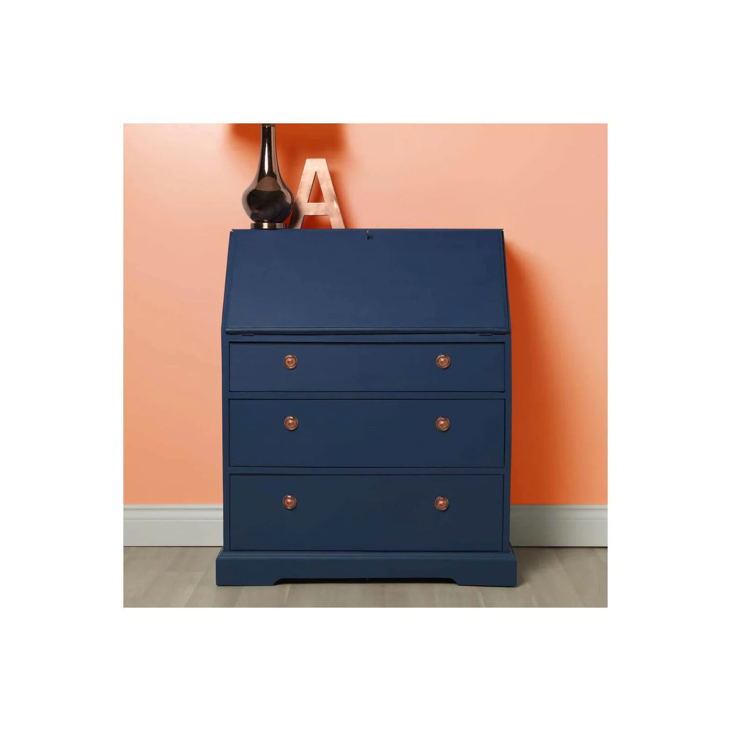 Rust-Oleum Chalky Furniture Paint - Ink Blue - 125ml Rust-Oleum Chalky Furniture Paint - Ink Blue - 125ml -Sandtex Shop 12819370 2014832978590674