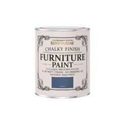 Rust-Oleum Chalky Furniture Paint - Ink Blue - 750ml 3 Rust-Oleum Chalky Furniture Paint - Ink Blue - 750ml -Sandtex Shop 12819500 1784940725020018