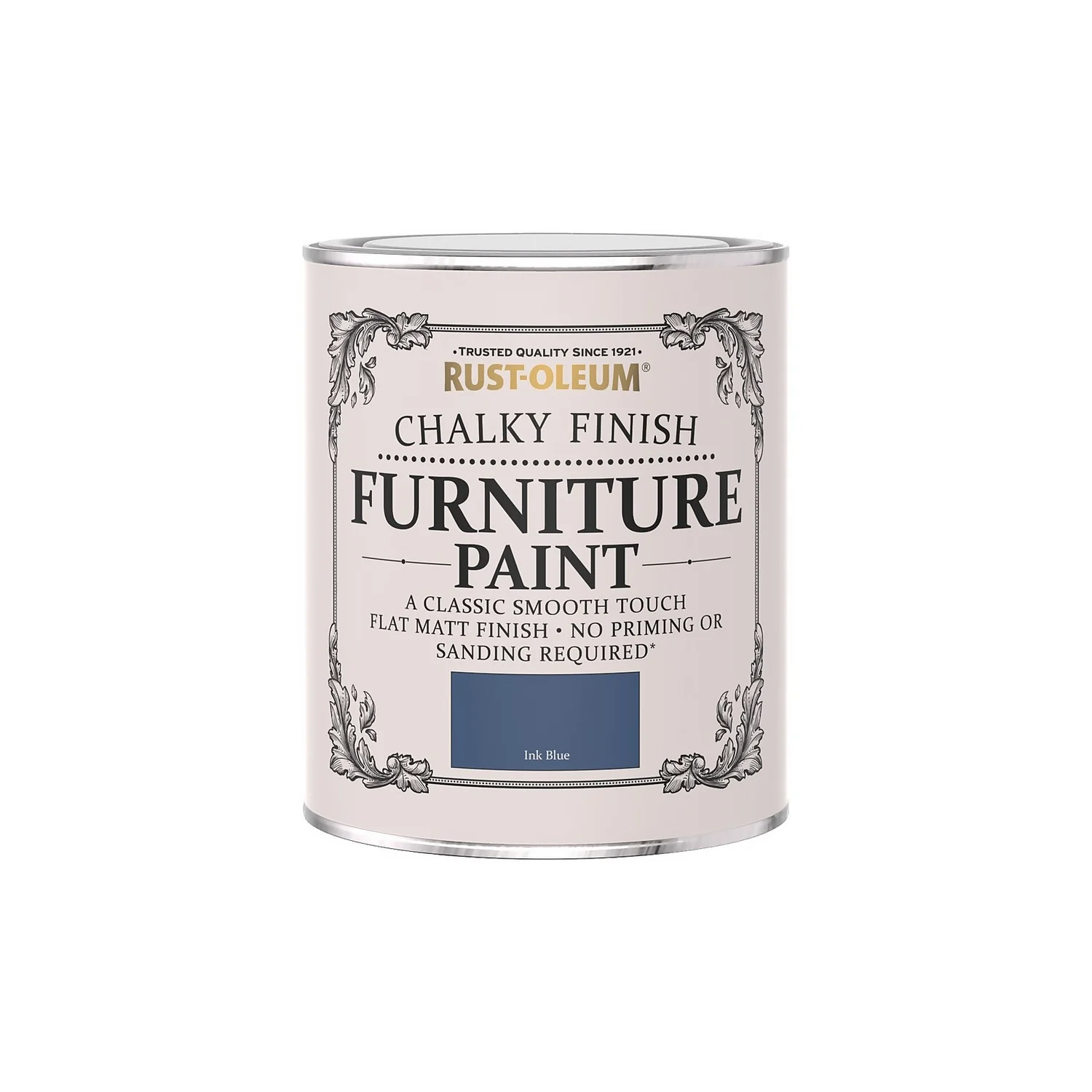 Rust-Oleum Chalky Furniture Paint - Ink Blue - 750ml Rust-Oleum Chalky Furniture Paint - Ink Blue - 750ml -Sandtex Shop 12819500 1784940725020018