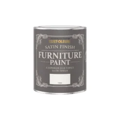 Rust-Oleum Satin Furniture Paint - Cotton - 750ml -Sandtex Shop 12819509 7384940725248993