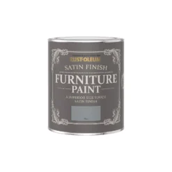 Rust-Oleum Satin Furniture Paint - Slate - 750ml -Sandtex Shop 12819644 1474940725415748