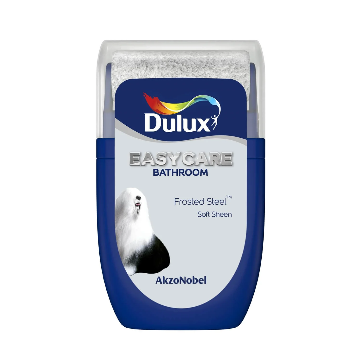 Dulux Easycare Bathroom Frosted Steel Tester Paint - 30ml Dulux Easycare Bathroom Frosted Steel Tester Paint - 30ml -Sandtex Shop 12820142 2914831941171297