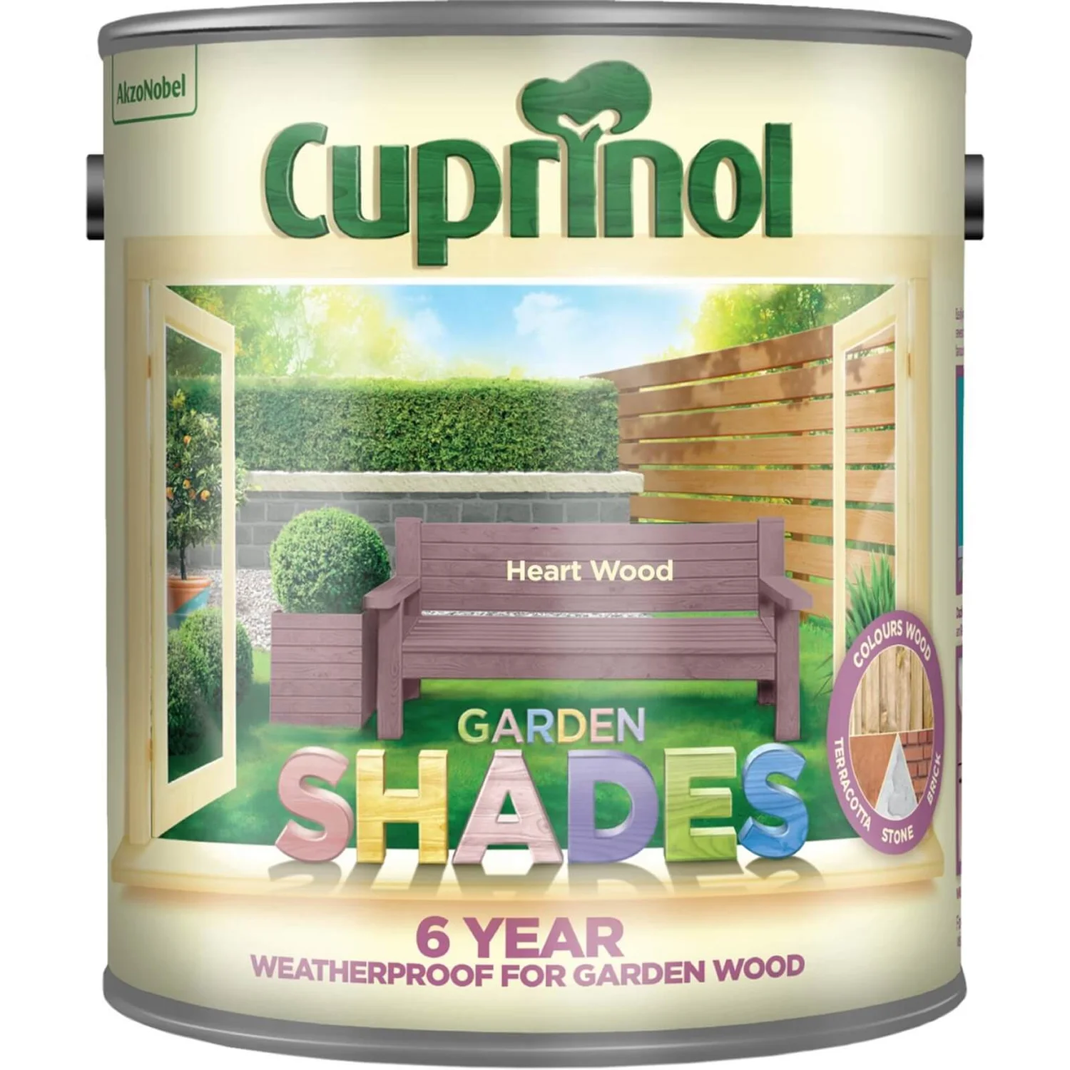 Cuprinol Garden Shades Heart Wood - 2.5L Cuprinol Garden Shades Heart Wood - 2.5L -Sandtex Shop 12820696 1814833202310151