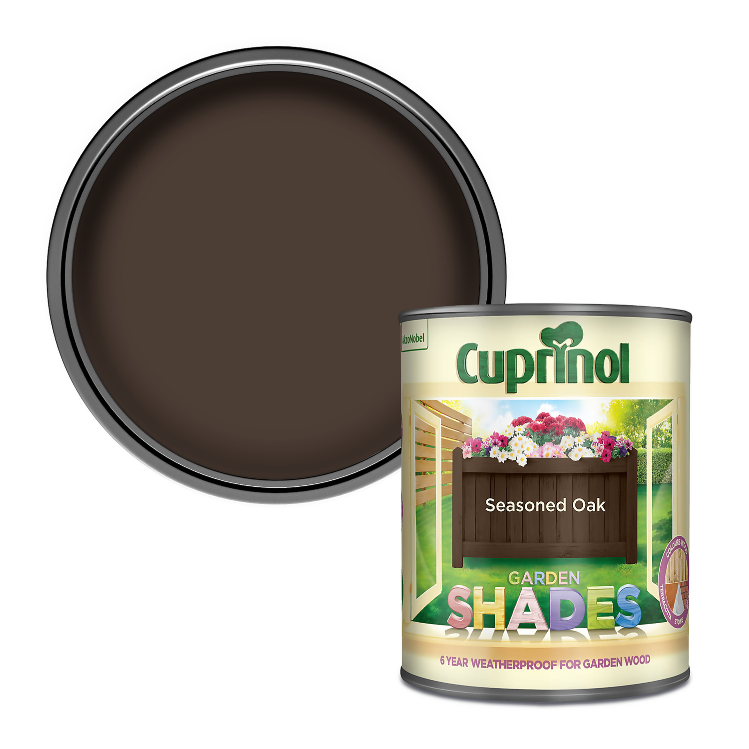 Cuprinol Garden Shades Seasoned Oak - 1L Cuprinol Garden Shades Seasoned Oak - 1L -Sandtex Shop 12820697 1524949842133451