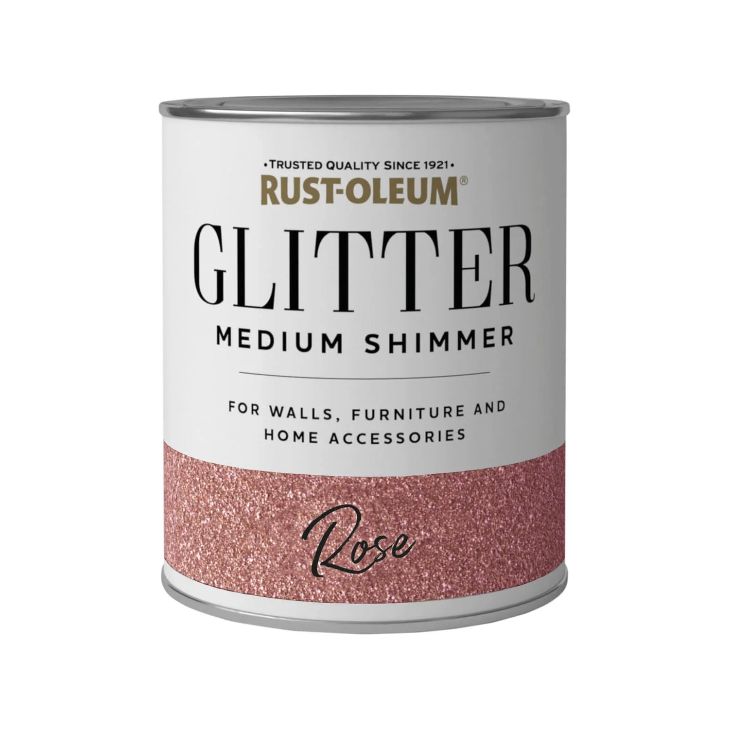 Rust-Oleum Medium Shimmer Rose Glitter - 250ml Rust-Oleum Medium Shimmer Rose Glitter - 250ml -Sandtex Shop 12822323 6584831949351589