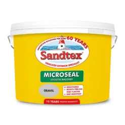 Sandtex® Ultra Smooth Masonry Paint Gravel - 10L -Sandtex Shop 12823608 2124871821996302