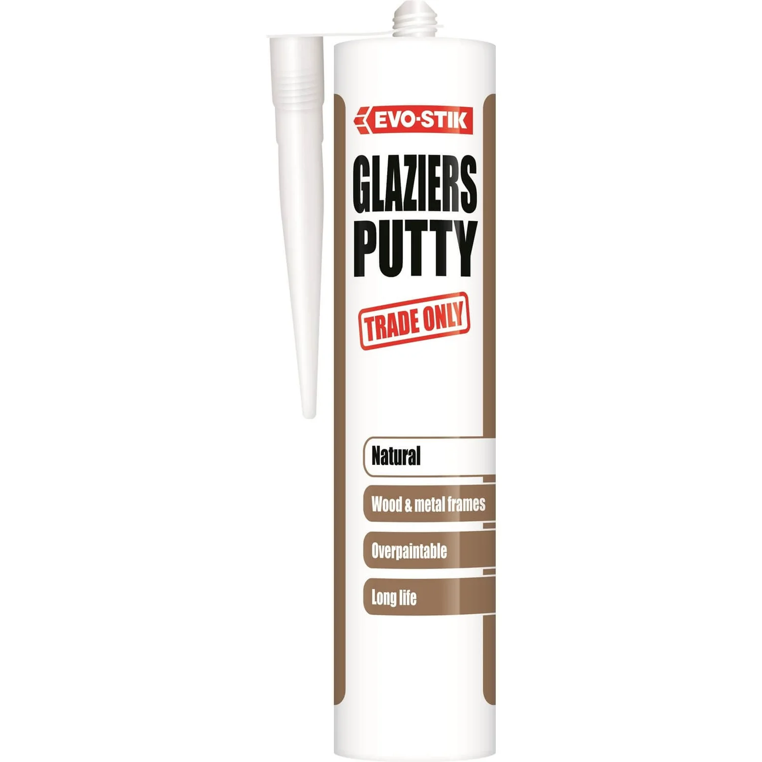 Evo-Stik Glaziers Putty - 290ml Evo-Stik Glaziers Putty - 290ml -Sandtex Shop 12825281 1064831909452510