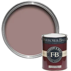 Farrow & Ball Exterior Masonry Paint Sulking Room Pink - 5L