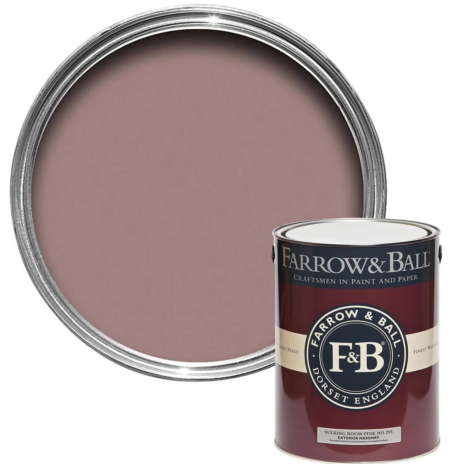 Farrow & Ball Exterior Masonry Paint Sulking Room Pink - 5L Farrow & Ball Exterior Masonry Paint Sulking Room Pink - 5L -Sandtex Shop 12826077 1584951850027283